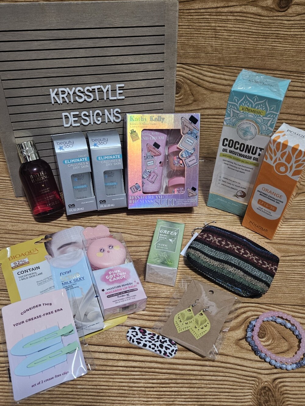 Beauty And Essentials Bundle 15 Piece Creme Shop Beauty 360 Kathy Kelly And More